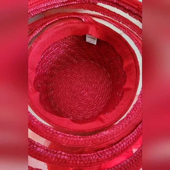 Get Lucky / Purple / Red Hat Lady/ Purse / Tote & Red Feather Hat w/Heart Gems - Picture 13 of 16